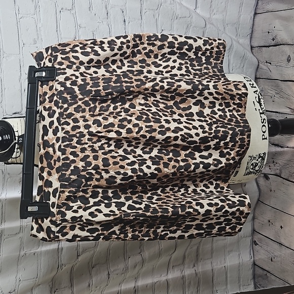 New York Leopard Print Mini Skirt Size 4 NWT - Picture 1 of 7